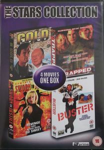 4 Movies: Gold / Trapped / Sworn To Justice / Buster