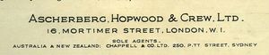 Ascherberg, Hopwood & Crew Ltd.