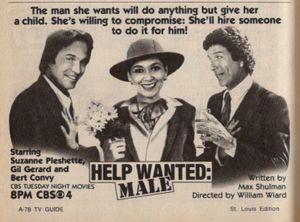Help Wanted: Male