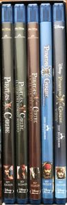 Piratas Del Caribe - Colección 5 Películas