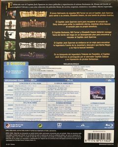 Piratas Del Caribe - Colección 5 Películas