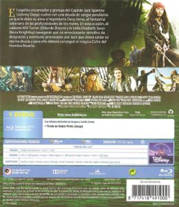 Piratas Del Caribe - Colección 5 Películas