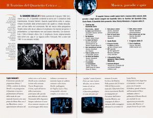 Il Teatrino Del Quartetto Cetra E... Musica, Parodie E Quiz