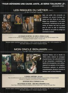 Jacques Brel : Les Risques Du Métier - Mon Oncle Benjamin