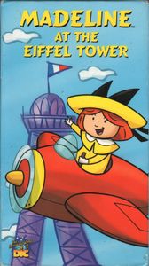Madeline at the Eiffel Tower