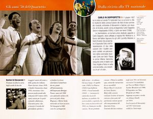 Gli Anni '50 Del Quartetto Dalla Rivista Alla Tv Nazionale