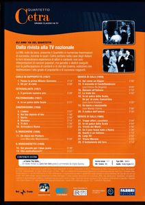 Gli Anni '50 Del Quartetto Dalla Rivista Alla Tv Nazionale