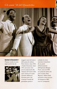 Gli Anni '50 Del Quartetto Dalla Rivista Alla Tv Nazionale