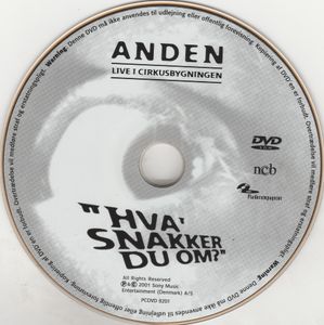 Anden Live I Cirkusbygningen: "Hva' Snakker Du Om?"