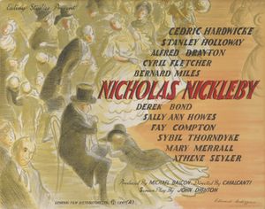 The Life and Adventures of Nicholas Nickleby