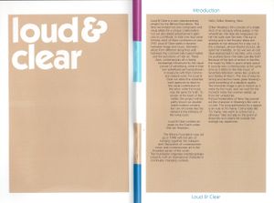 Loud & Clear (Yello + Gillian Wearing)