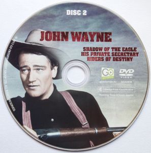 John Wayne 6 DVD & Book Collection