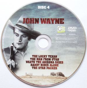 John Wayne 6 DVD & Book Collection