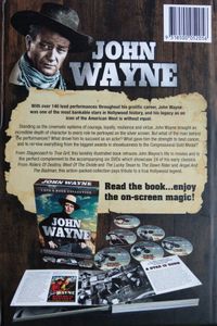 John Wayne 6 DVD & Book Collection