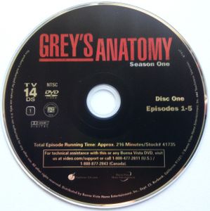 Grey's Anatomy Season One