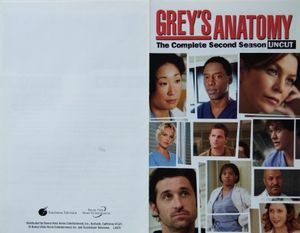 Grey's Anatomy The Complete Second Season: Uncut