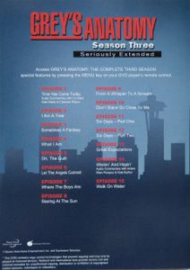 Grey's Anatomy Season Three Seriously Extended