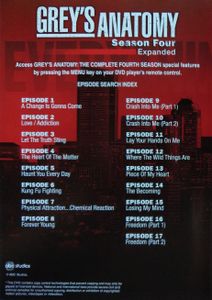 Grey's Anatomy Season Four Expanded