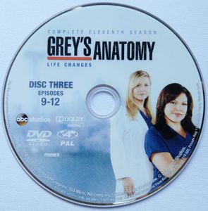 Grey's Anatomy Complete Eleventh Season