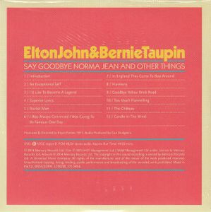 Elton John And Bernie Taupin Say Goodbye To Norma Jean And Other Things