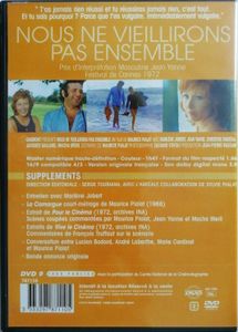 Nous ne vieillirons pas ensemble