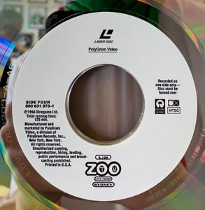 U2 Zoo TV Live From Sydney