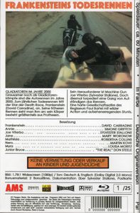 Frankensteins Todesrennen (Death Race 2000) - Sylvester Stallone Box