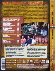 Smokey Robinson & The Miracles: The Definitive Performances 1963 - 1987