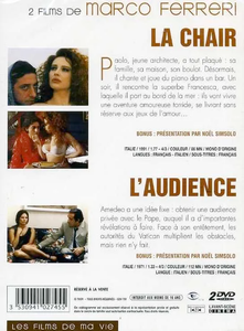2 films de Marco Ferreri : La chair / L'audience