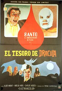 Santo en El tesoro de Drácula
