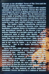 The Fassbinder Collection I
