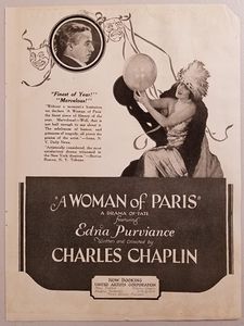 A Woman Of Paris: A Drama Of Fate