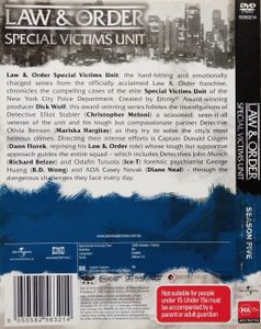 Law And Order: Special Victims Unit - Season Five