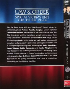 Law And Order: Special Victims Unit - The Third Year