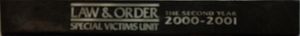 Law And Order: Special Victims Unit - The Second Year 2000-2001