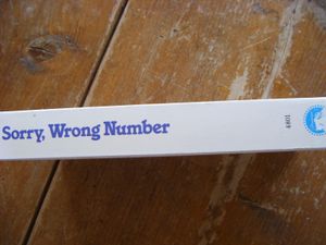Sorry, Wrong Number