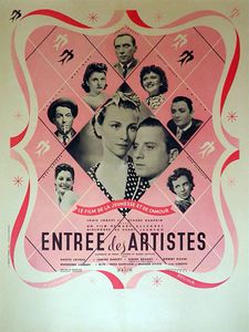 Entrée des Artistes