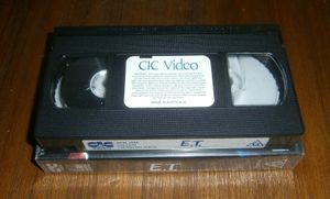 E.T The Extra-Terrestrial (1982) CIC RAINBOW Steven Spielberg CULT FAMILY VHS