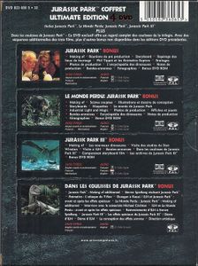 Jurassic Park - Coffret Ultimate Edition 4 DVD