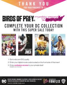 Birds Of Prey: And The Fantabulous Emancipation of One Harley Quinn: [Best Buy Exclusive 4K SteelBook]