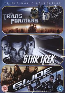 Triple Movie Collection - Transformers / Star Trek / G.I. Joe The Rise of Cobra