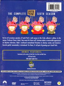 South Park: The Complete Sixth Season