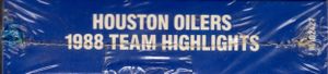 Houston Oilers 1988 Team Highlights