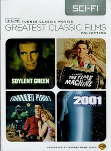 Sci-Fi - Soylent Green / The Time Machine / Forbidden Planet / 2001: A Space Odyssey