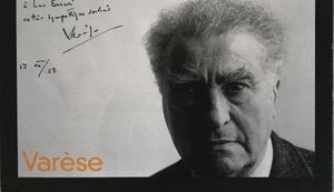 Les Grandes Répétitions: Hommage à Varèse