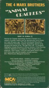 The 4 Marx Brothers "Animal Crackers"