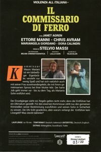 Kommissar Mariani Zum Tode Verurteilt - Il Commisario Di Ferro