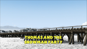 Thomas And The Snowman Party