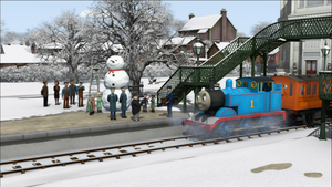Thomas And The Snowman Party