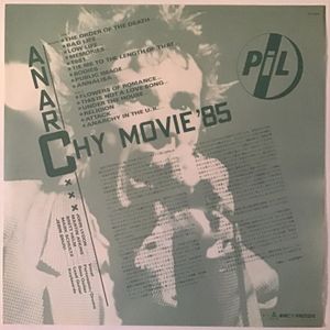PiL - ANARCHY MOVIE ‘85